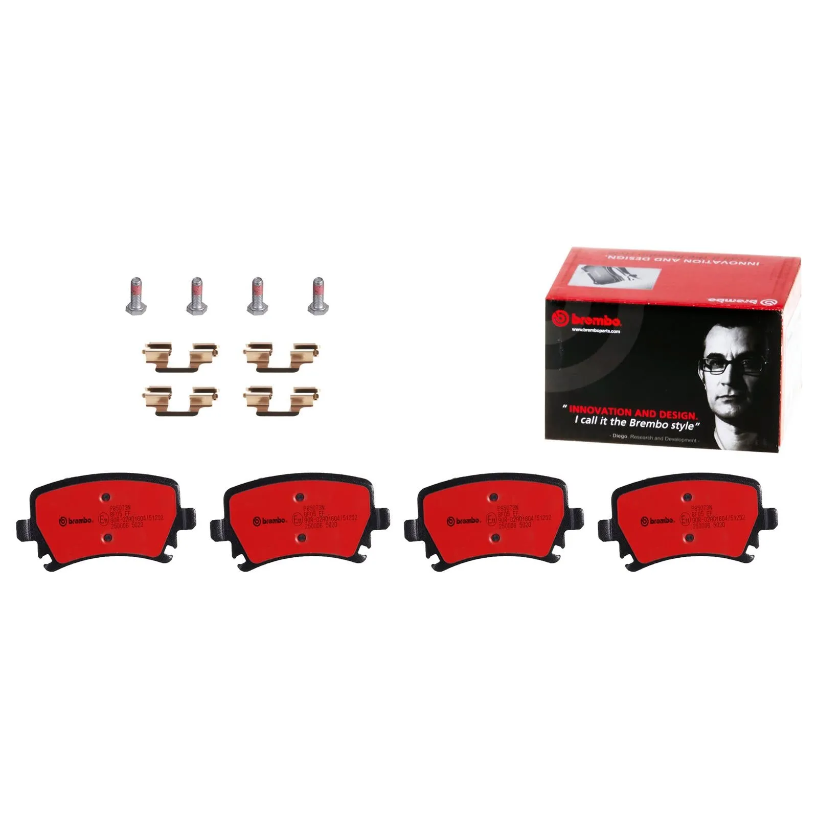 High-Performance Brembo Disc Brake Pad and Rotor Kit - Model KT00342 for Superior Stopping Power and Durability