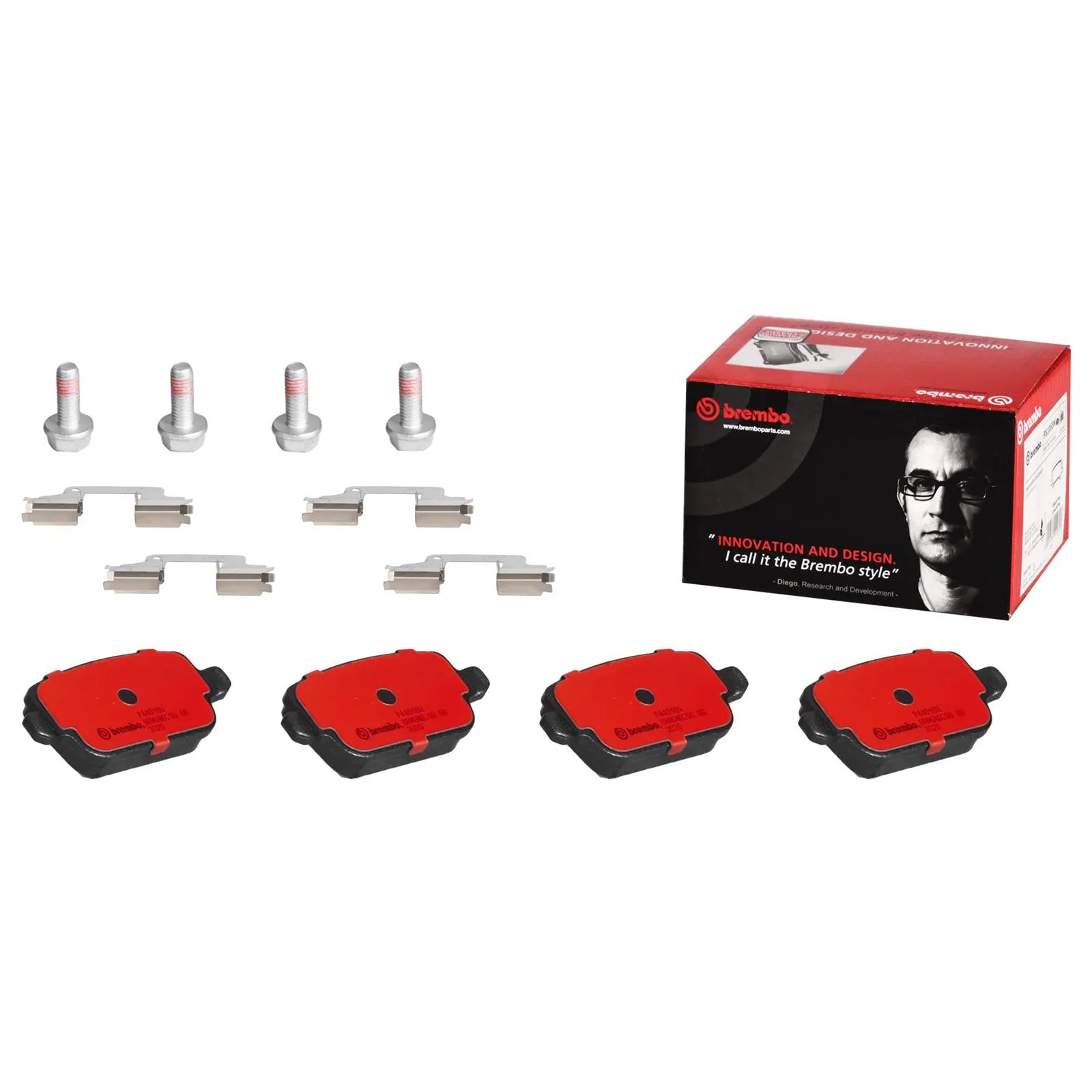 Brembo Disc Brake Pad and Rotor Kits KT00559