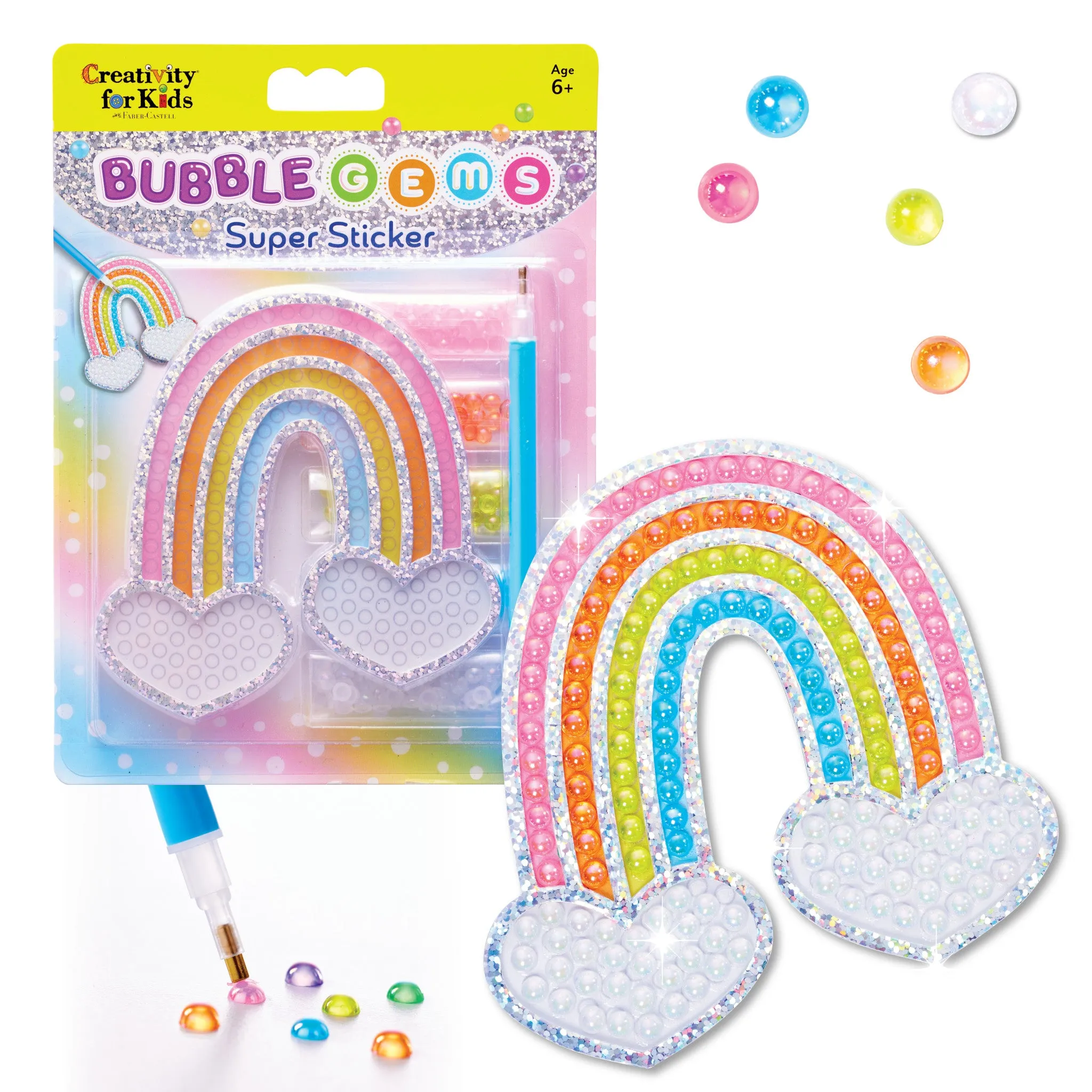 Bubble Gems™  Super Sticker Rainbow - #6469000