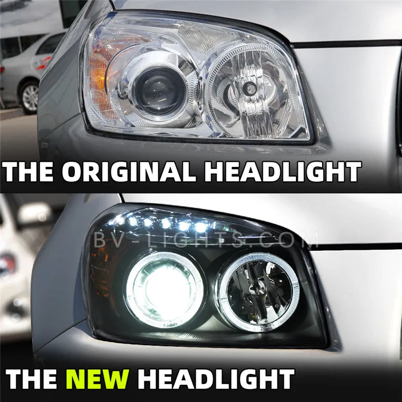 For Toyota RAV4 2006-2012 Upgrade to the Latest Style Modified LED headlight with Daytime running light led  lamp