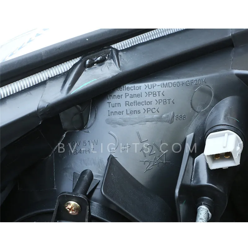 For Toyota RAV4 2006-2012 Upgrade to the Latest Style Modified LED headlight with Daytime running light led  lamp
