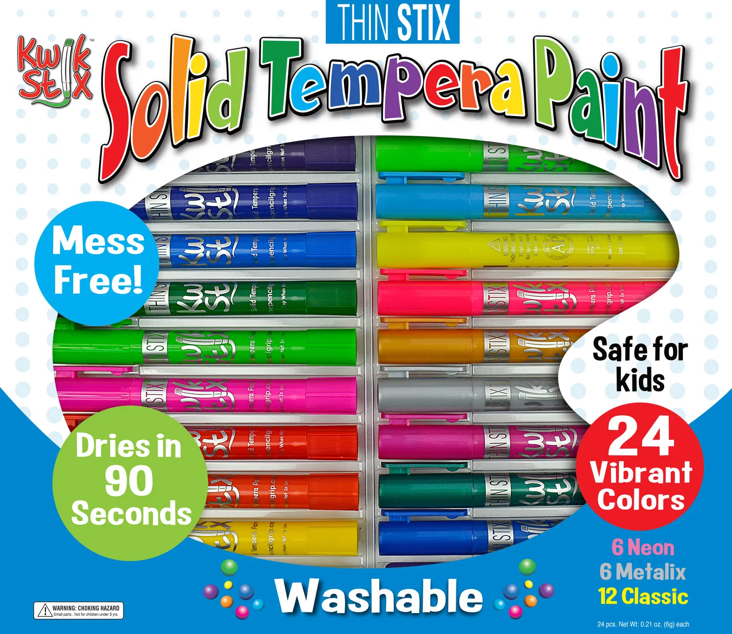 Kwik Thin Stix 24 Assorted