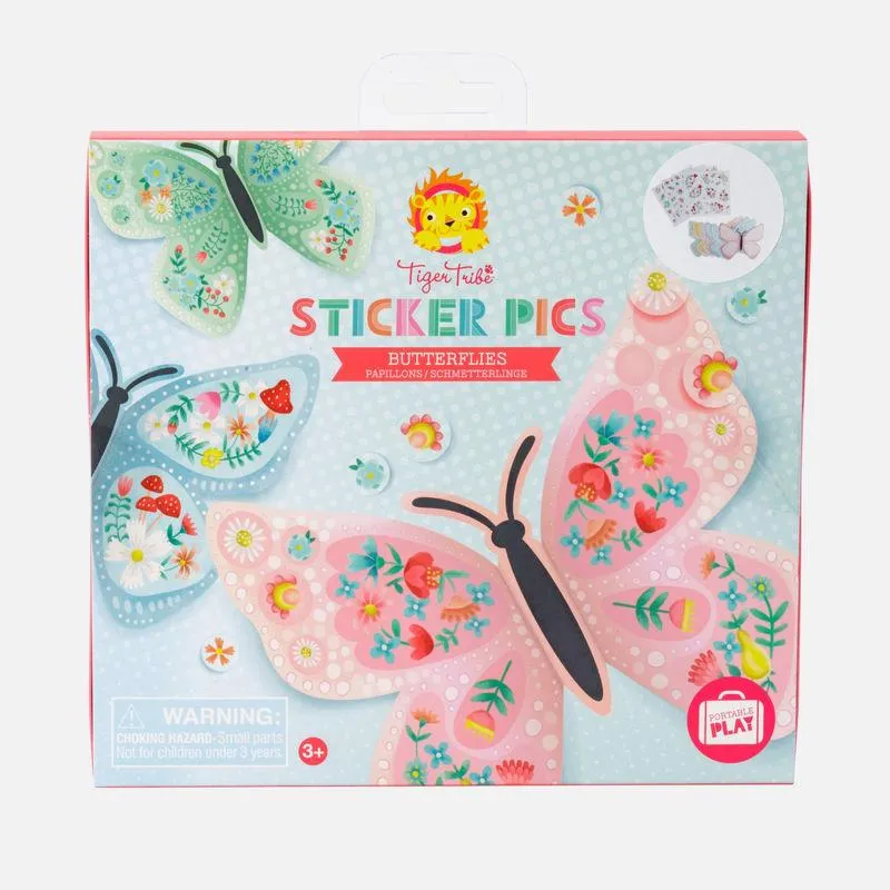 Tiger Tribe Sticker Pics - Butterflies
